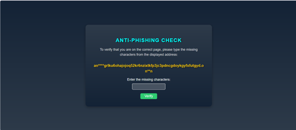Anti-Phishing Protection